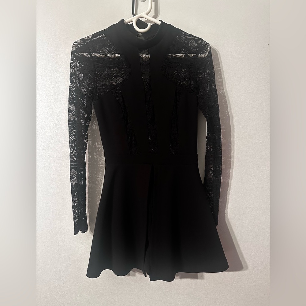 Black Lace Dress shorts